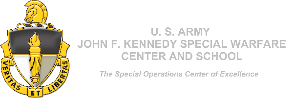 Logo for SOCOE - Special Operations Center of Excellence (USAJFKSWCS)