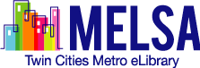 Logo for MELSA: Twin Cities Metro eLibrary