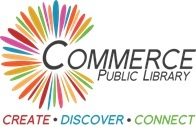 Logo for City of Commerce Public Library