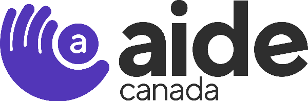 Logo for AIDE Canada