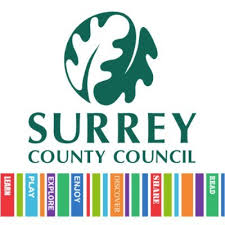 Logo for Surrey Libraries