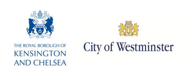 Logo for Kensington & Chelsea and Westminster Libraries