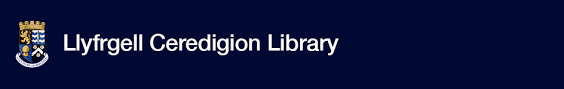Logo for Ceredigion County Libraries