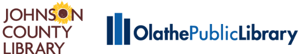 Logo for Johnson County Library and Olathe Public Library