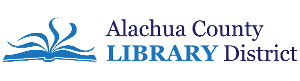 Logo for Alachua County Library District