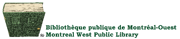 Logo for Montreal West Public Library