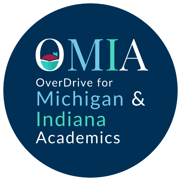 Logo for OverDrive for Michigan & Indiana Academics