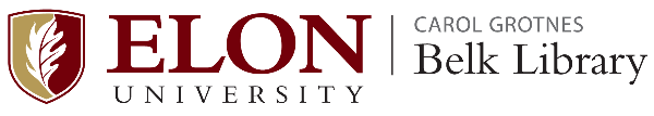 Logo for Elon University