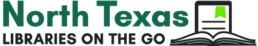Logo for North Texas Libraries on the Go