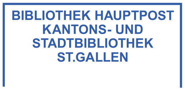 Logo for Kantonsbibliothek StGallen