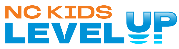 Logo for NC Kids Level Up