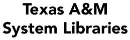 Logo for Texas A&M University System Libraries