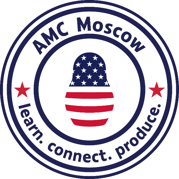 Logo for US Embassy- Moscow American Center