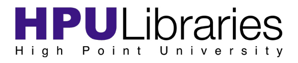 Logo for High Point University