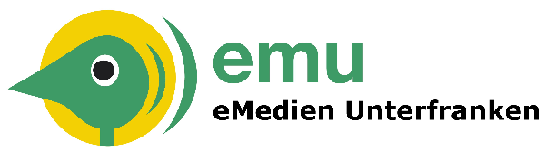 Logo für eMedien Unterfranken