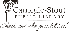 Logo for Carnegie-Stout Public Library