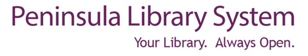 Logo for Peninsula Library System