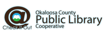 Logo for Okaloosa County Public Library Cooperative