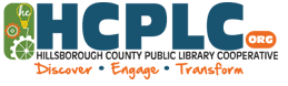 Logo for Hillsborough County Public Library Cooperative
