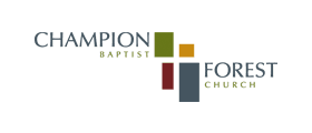 Logo for Champion Forest Baptist Church