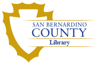 Logo for San Bernardino County Library