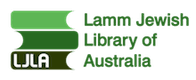 Logo for LAMM Jewish Library of Australia