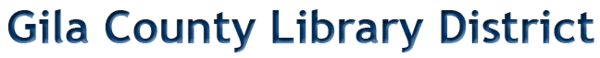 Logo for Gila County Library District